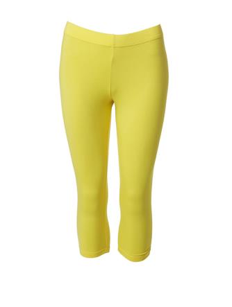 Leggings Short Yellow