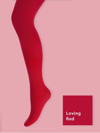 du Milde tights 60 den Loving Red